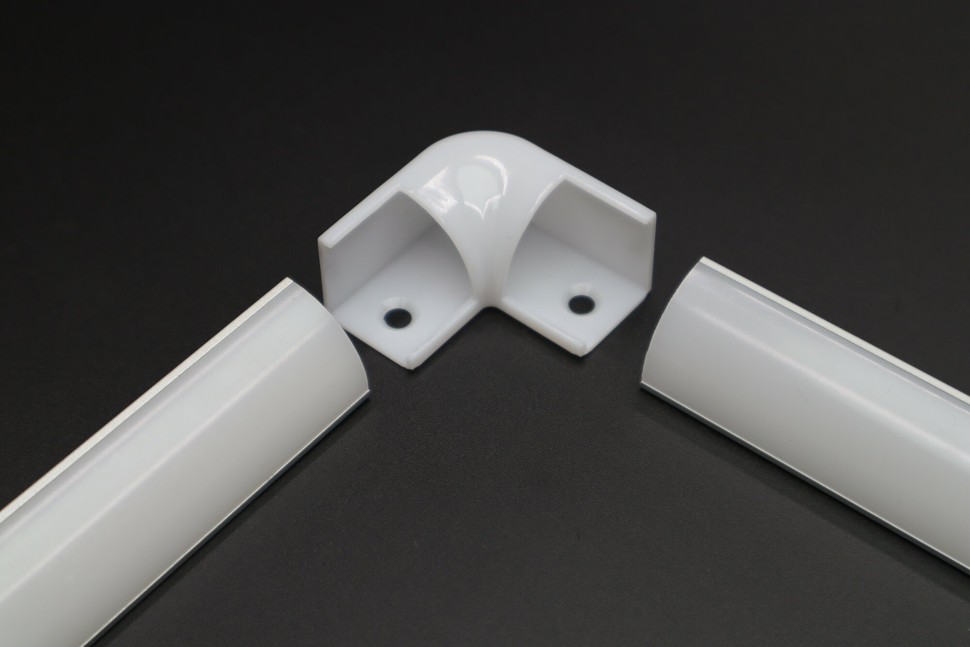 Угловой соединитель коннектор для углового профиля 16х16 1 шт. — фото 1