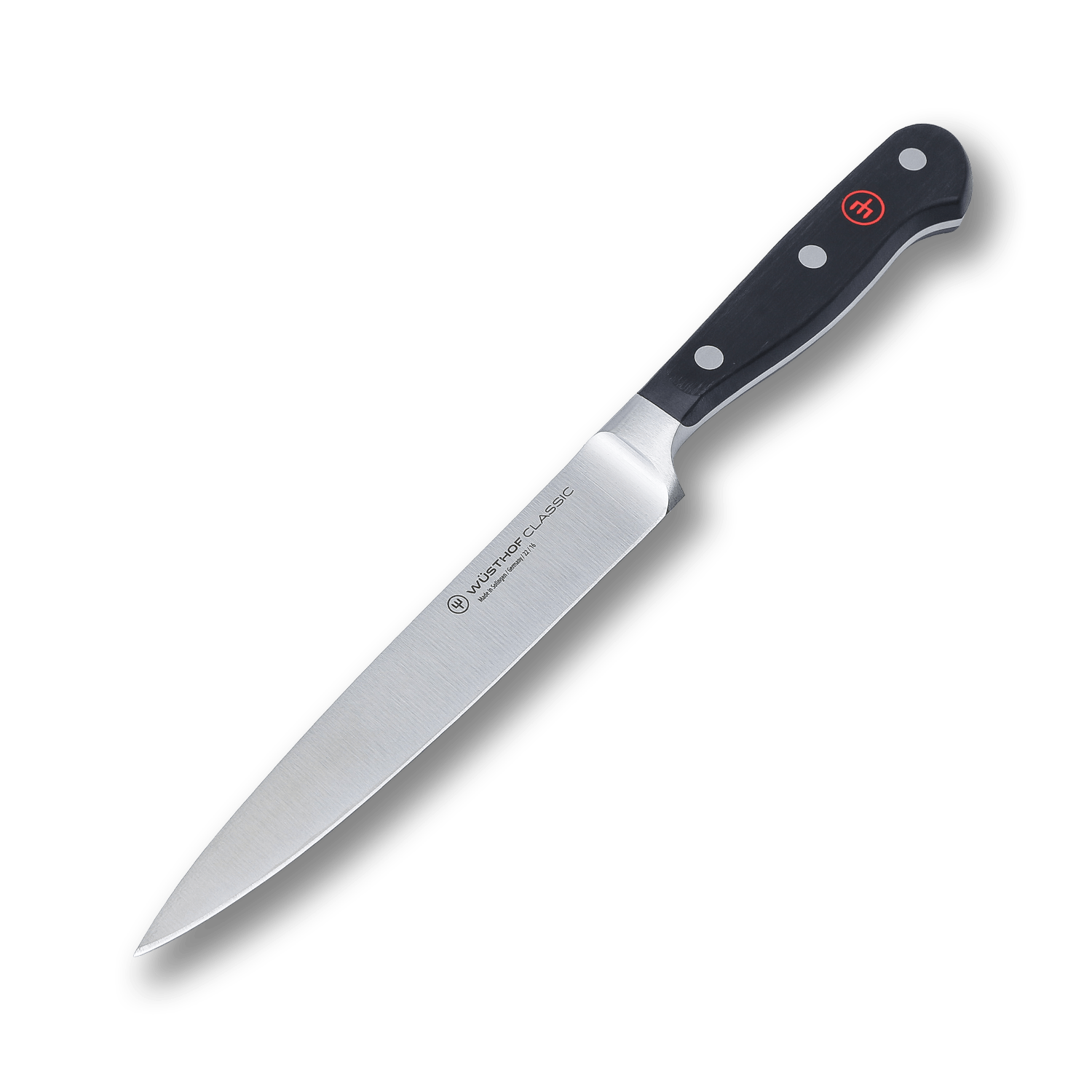 Универсальный кухонный нож Wuesthof 16 см, кованая молибден-ванадиевая нержавеющая сталь X50CrMoV15, 1040100716