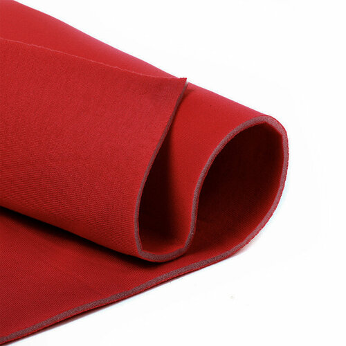 Бельевой поролон В 301а арт. АТ120144 ламинированный 3мм шир.150см цв.101 т. красный уп.1м