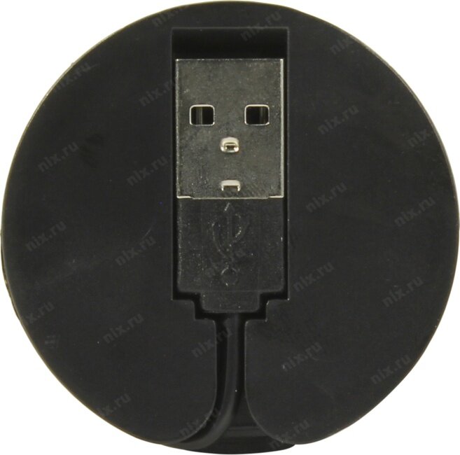Концентратор 5bites HB24-200BK 4 порта USB2.0, черный - фото №7