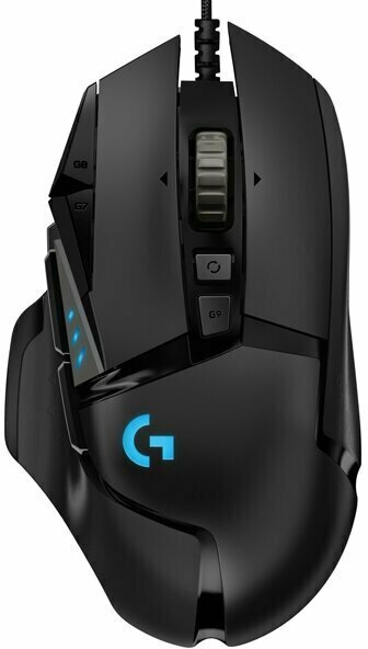 Игровая мышь Logitech G G502 Hero Black черный
