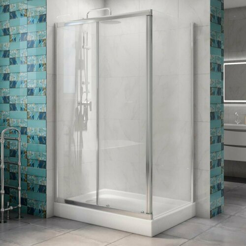 душевой уголок belbagno acqua ah 1 120 90 c cr acqua ah 1 120 90 c nero Душевой уголок BelBagno Due AH-1-120/80-C-CR