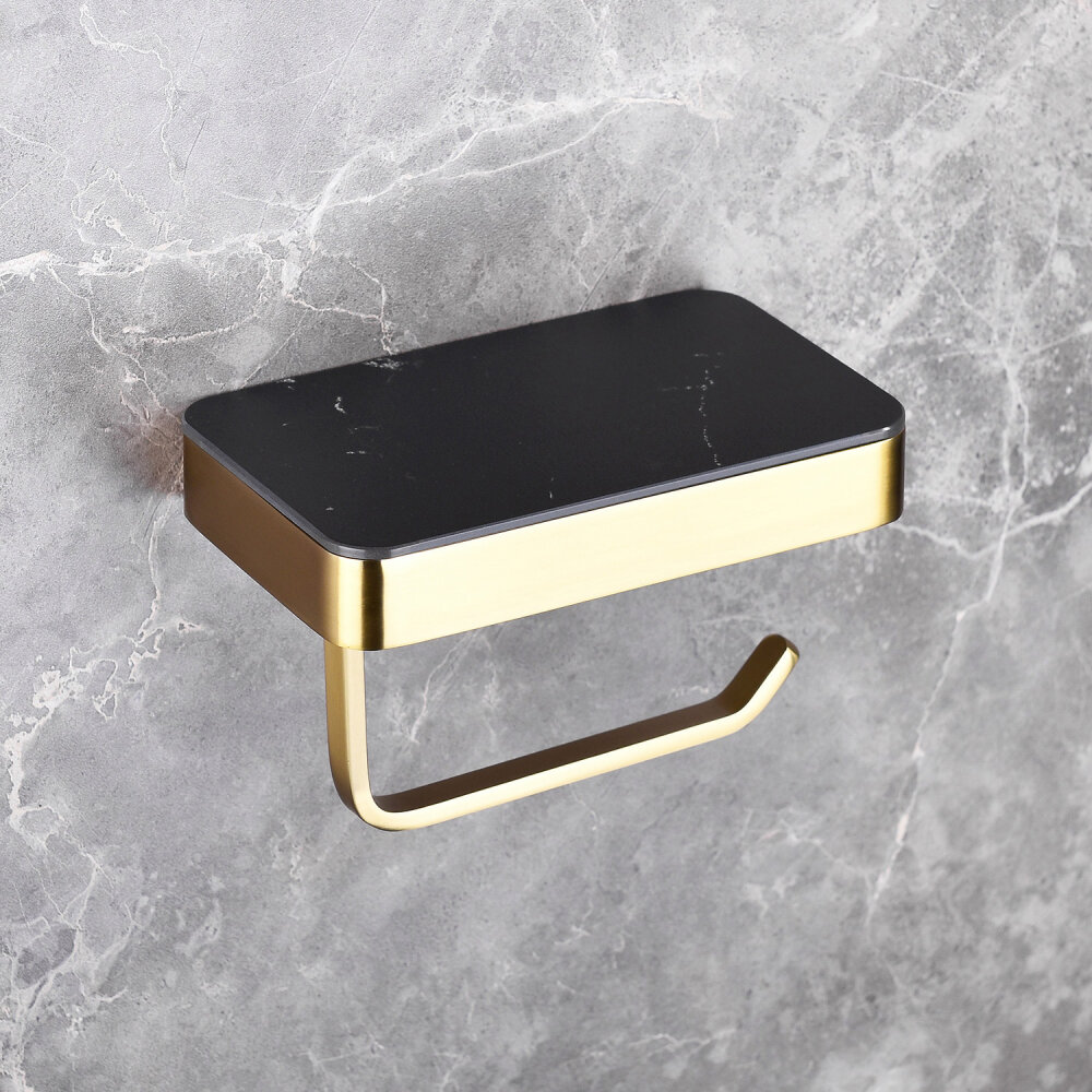 Держатель для туалетной бумаги Abber Westen AA1730G — фото 1