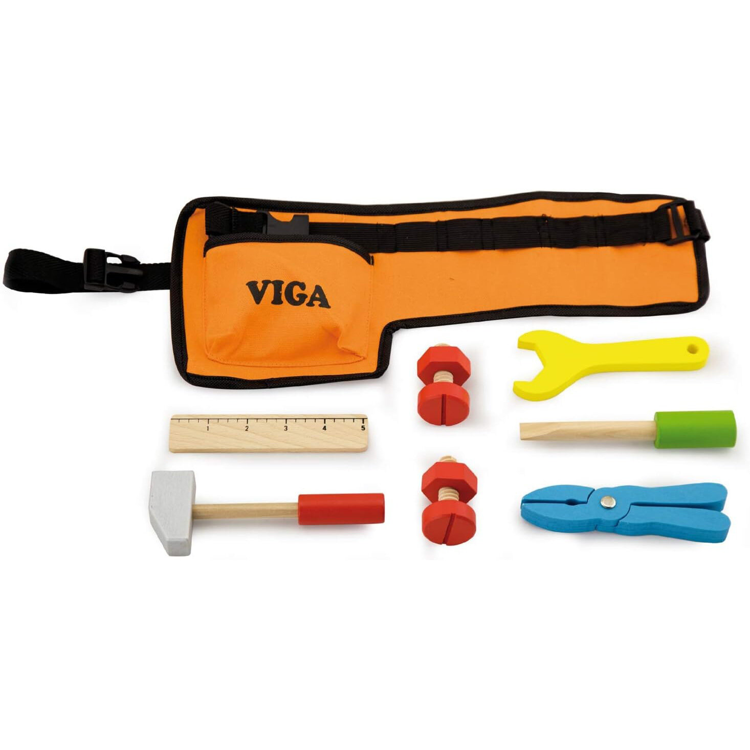 Игровой набор Viga Toys Пояс с инструментами (50532) - фото №8