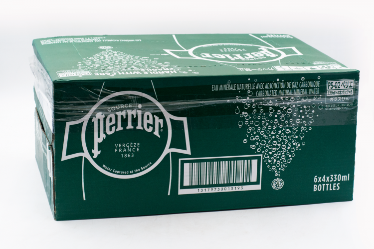 Вода минеральная Perrier (Перье) 24 шт по 0,33 стекло, с газом - фотография № 6