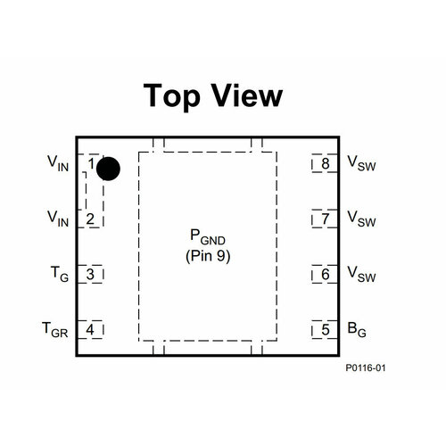 Микросхема CSD87333Q3D Dual N-Channel MOSFET 30V 15A SON3.3X3.3