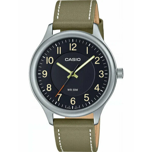 фото Наручные часы casio mtp-b160l-1b2, серебряный, черный
