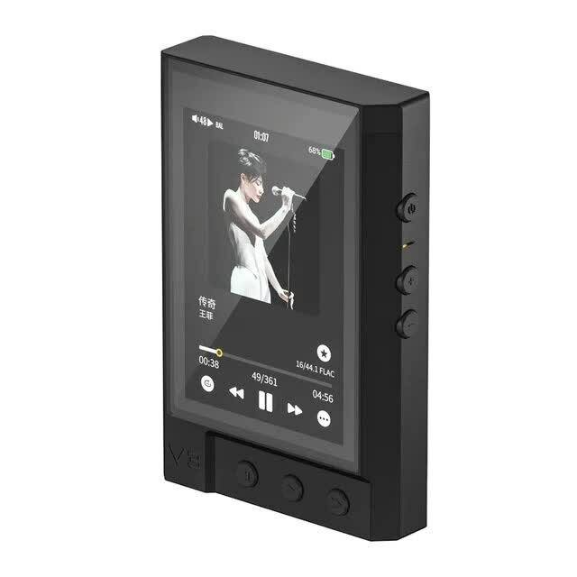 Музыкальный плеер TempoTec V3, портативный MP3 плеер DAP 4,4 мм и 3,5 мм с двумя ЦАП AK4493SEQ DSD512 Wi-Fi, двухсторонний Bluetooth MQA16 дыхательный qoвезо