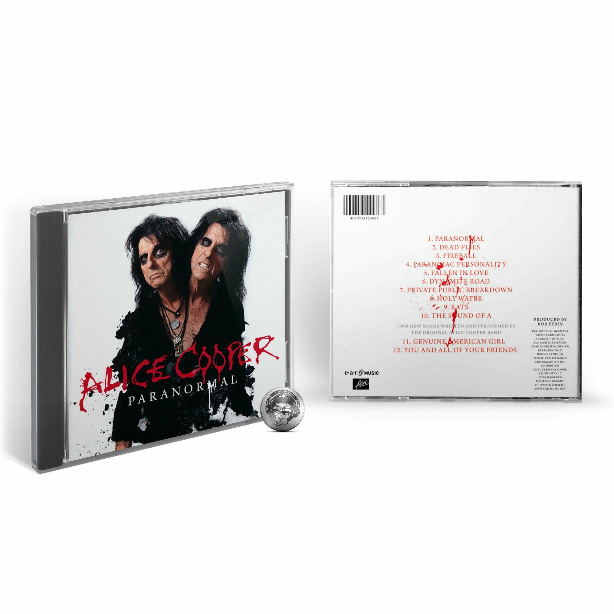 Alice Cooper - Paranormal (1CD) 2017 Jewel Аудио диск