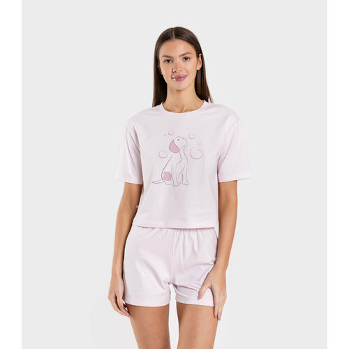 Пижама SERGE, размер 96, розовый пижама serge размер 96 мультиколор розовый