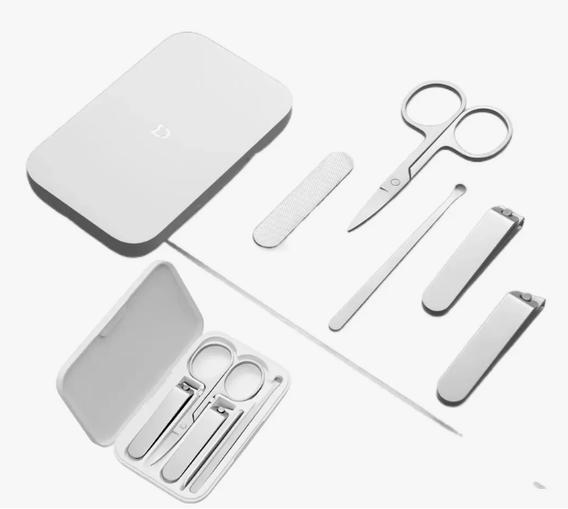 Маникюрный набор Xiaomi Mijia Nail Clipper Five Piece Set Silver (MJZJD002QW) - фото №15