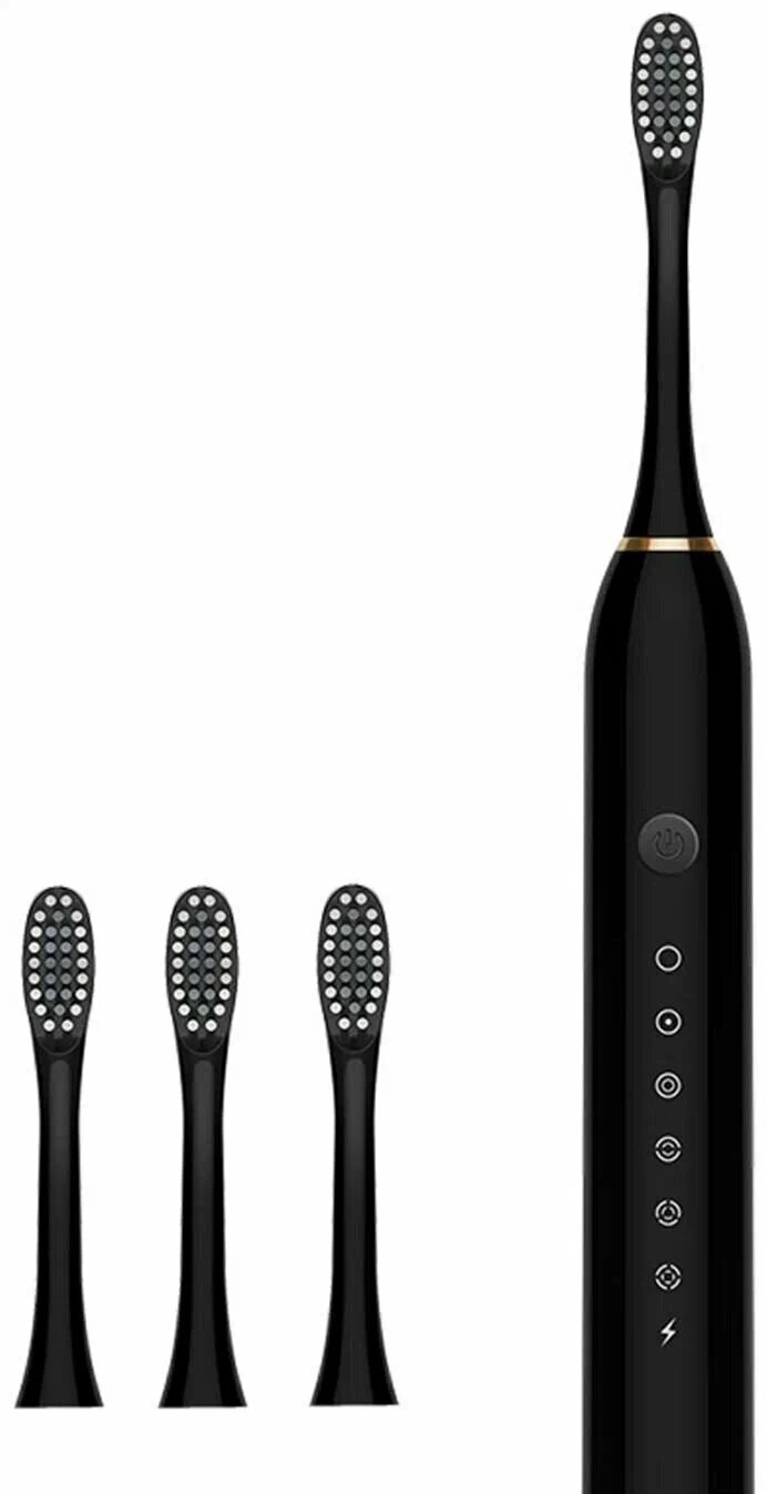 Ультразвуковая зубная щетка Sonic Toothbrush X-3, black