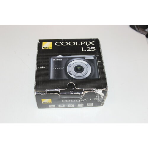 Фотоаппарат Nikon Coolpix L25, черный