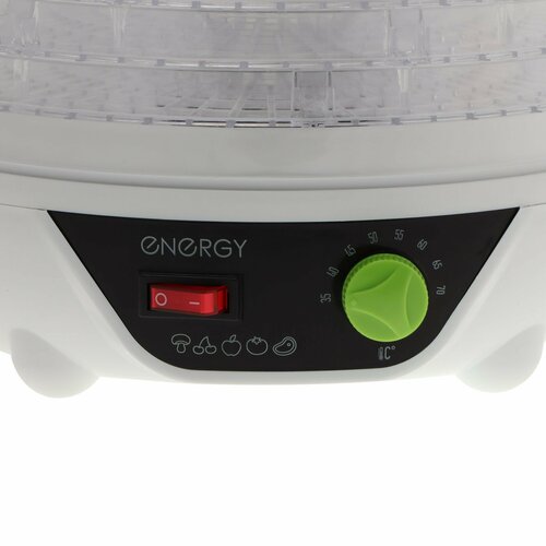 Сушилка для овощей и фруктов ENERGY EN-551 230 Вт 5 ярусов зелёная 9689667 439600₽
