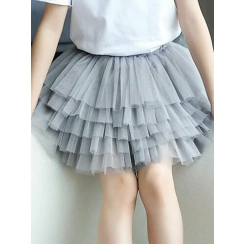 фото Юбка, размер 90-100, серый canari