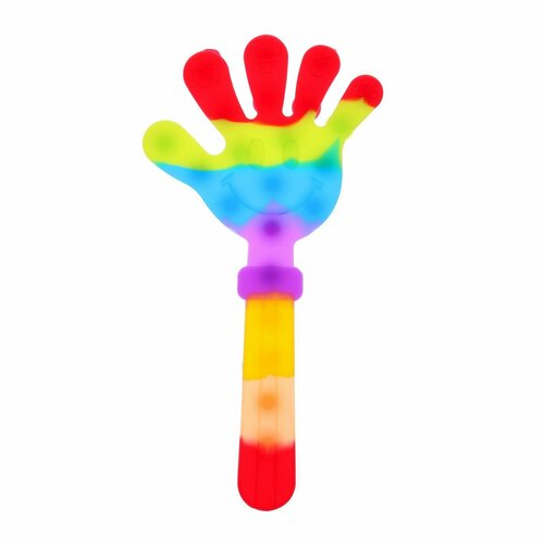 Развивающая игрушка «Ладонь» с присосками, цвета микс развивающая игрушка ладонь с присосками цвета микс