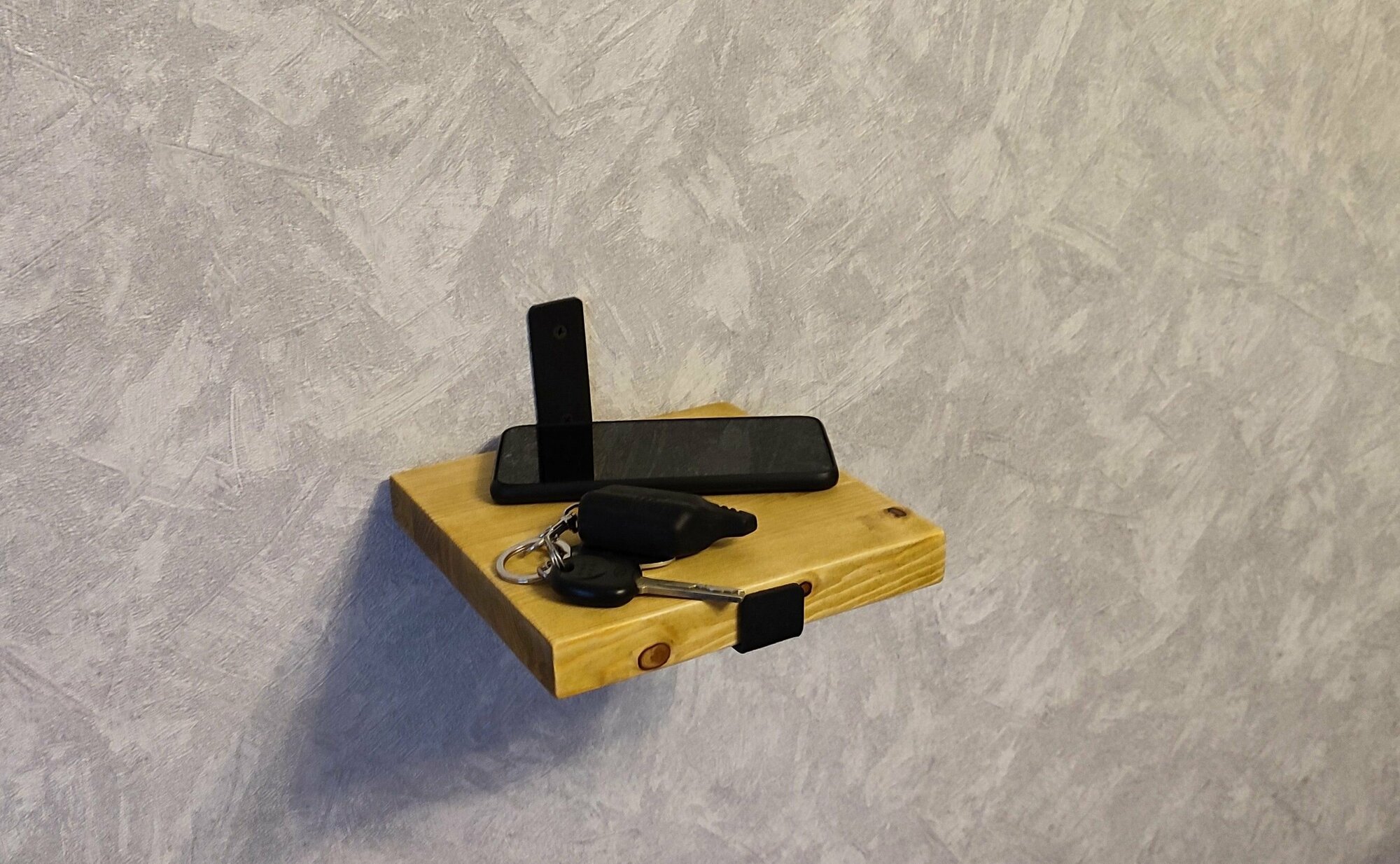 фото Полка Настенная Лофт, цвет Дуб 20х20х3