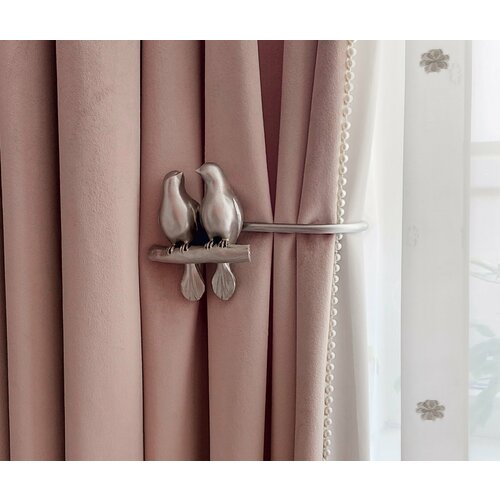 Комплект металлических держателей для штор 