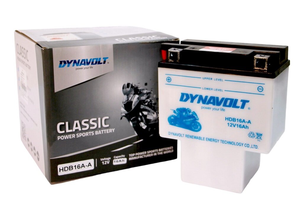Аккумулятор Dynavolt HDB16A-A 12V DRY