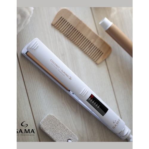 Щипцы - выпрямитель для волос GAMA ELEGANCE LED COCONUTALMOND - SY 379000₽