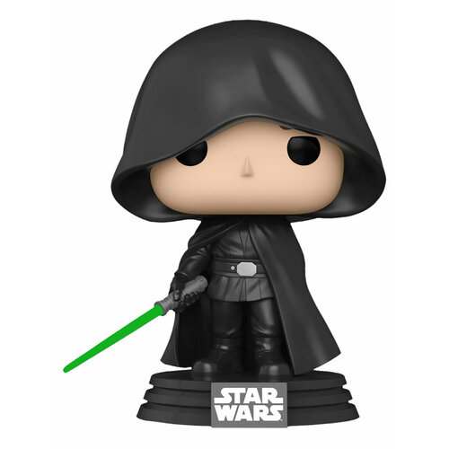 Фигурка Funko POP! Bobble Star Wars Mandalorian Luke Skywalker Hooded (GW) (Exc) (501) 61011