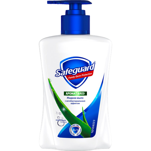 Жидкое мыло Safeguard Аромат алоэ 225мл жидкое мыло safeguard алоэ антибактериальное 2 шт