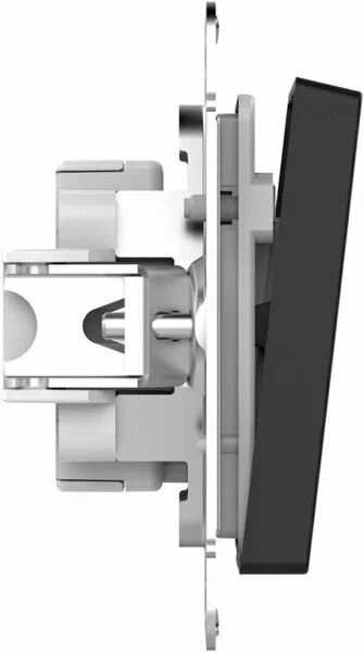 Выключатель 2-клавишный Systeme Electric (Schneider Electric) AtlasDesign, IP44, 10АХ КАРБОН - фото №6