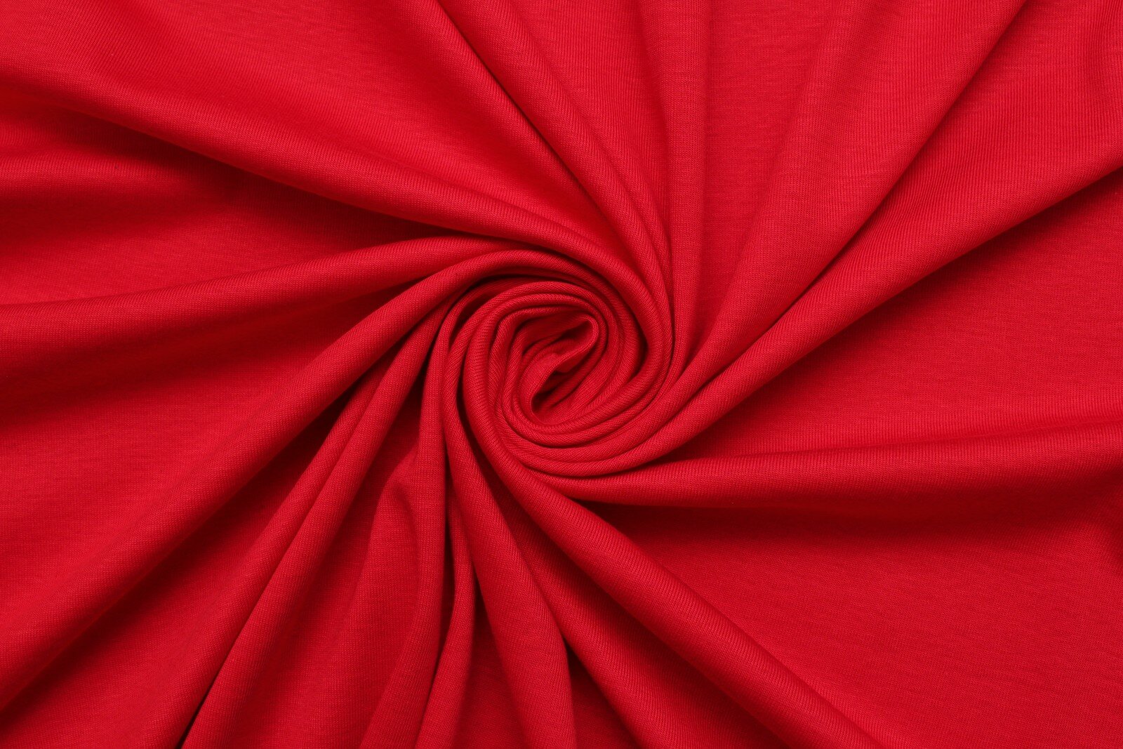 Ткань Джерси стрейч красное, ш138см, 0,5 м