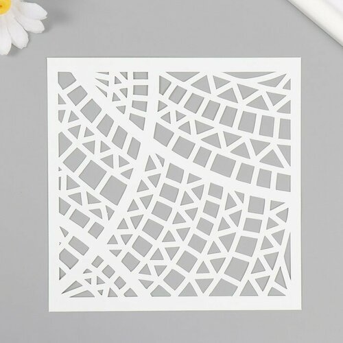 Трафарет пластиковый Геометрия 15х15 см 636₽