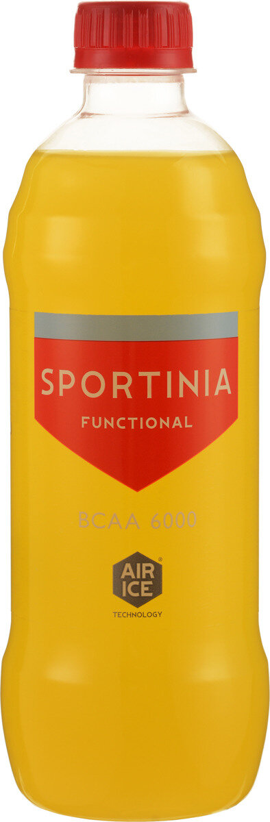 Напитки с BCAA, Sportinia, BCAA 6000, 500 мл, Ананас