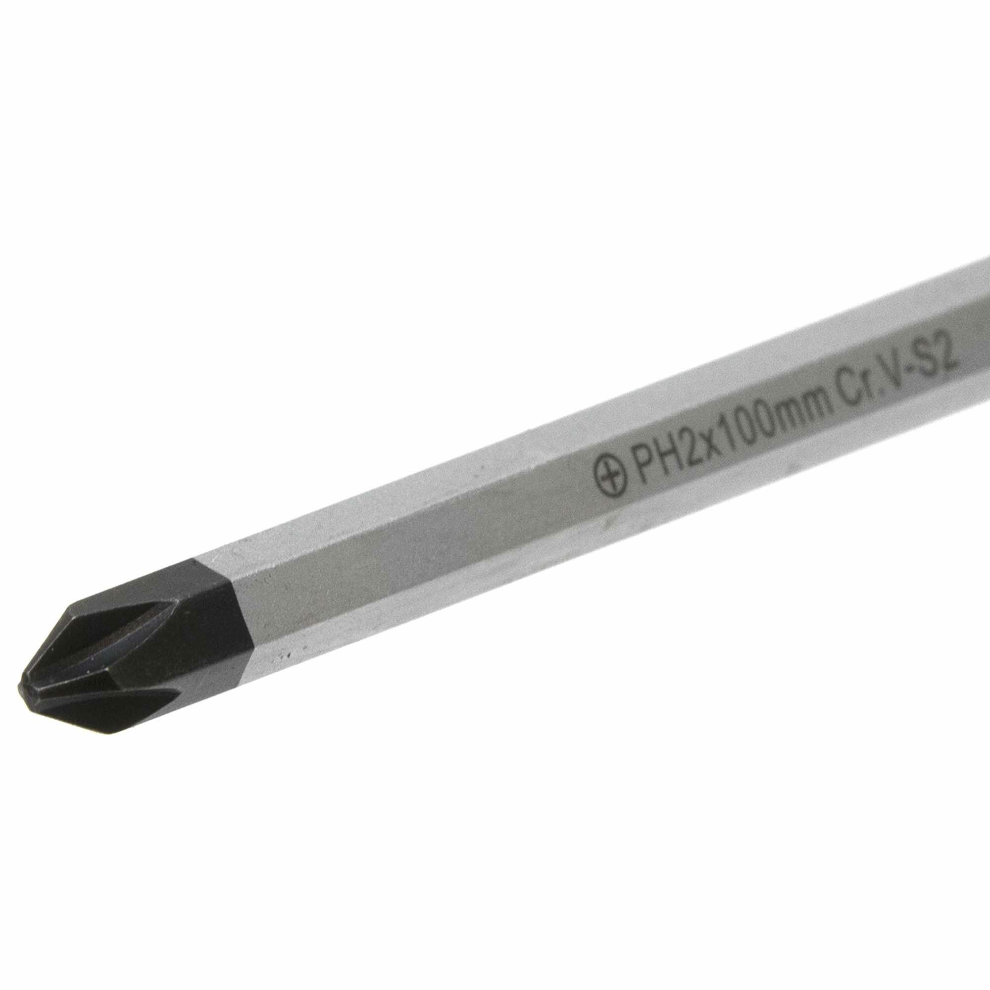 Отвёртка ударная Dexter PH2x100 мм - фото №10