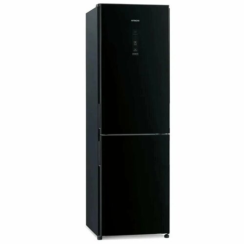 Холодильник Hitachi R-BG410PUC6X GBK двухкамерный холодильник hitachi r bg 410 pu6x gbk черное стекло