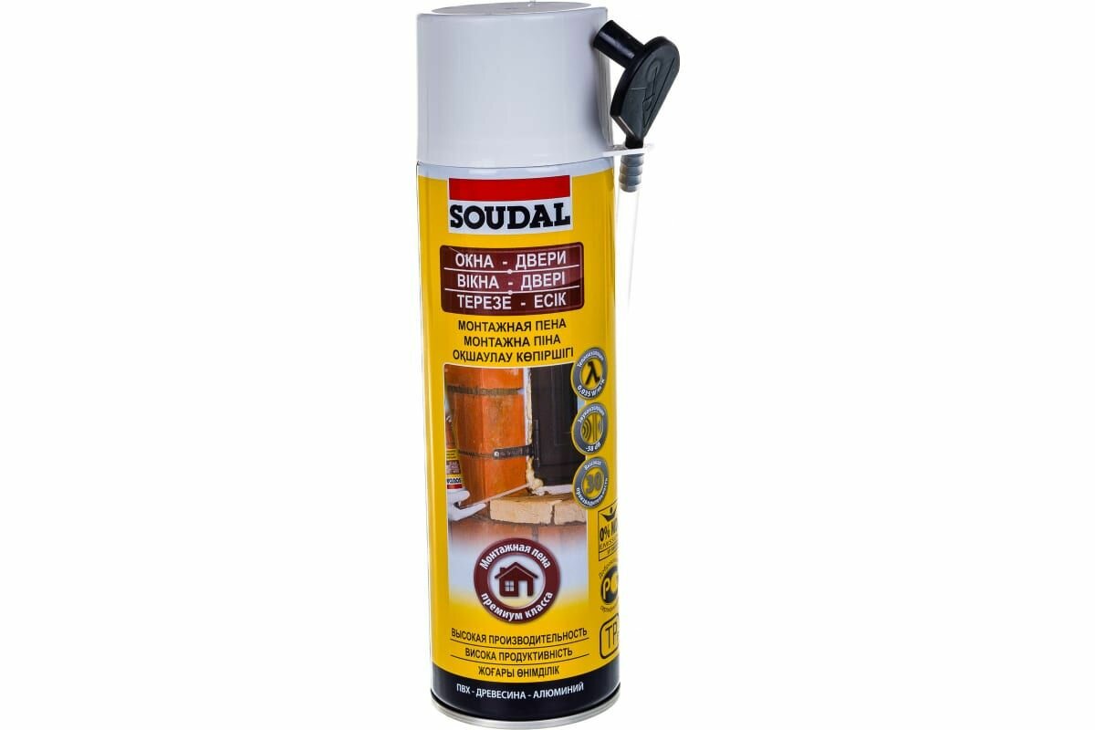 Пена стандартная Soudal 500 мл.