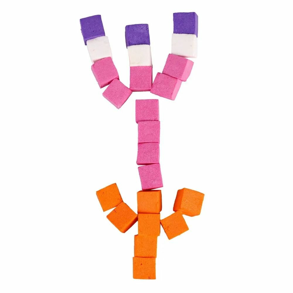 Конструктор-пластилин Gummy Blocks многоразовый разноцветный мягкий - фото №6