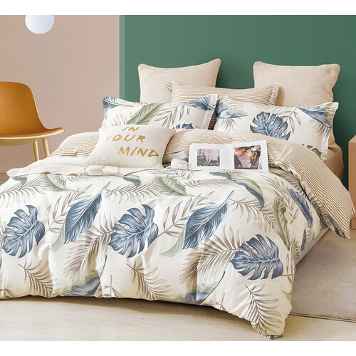 Постельное белье Розовые сны евро размер сатин с наволочками 50х70 СК-231-евро-50 7300₽