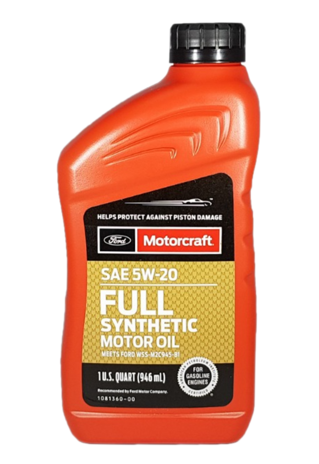 Моторное масло MOTORCRAFT SAE 5W-20 FULL SYNTHETIC MOTOR OIL (0,946 л) Арт. XO-5W20-Q1FS