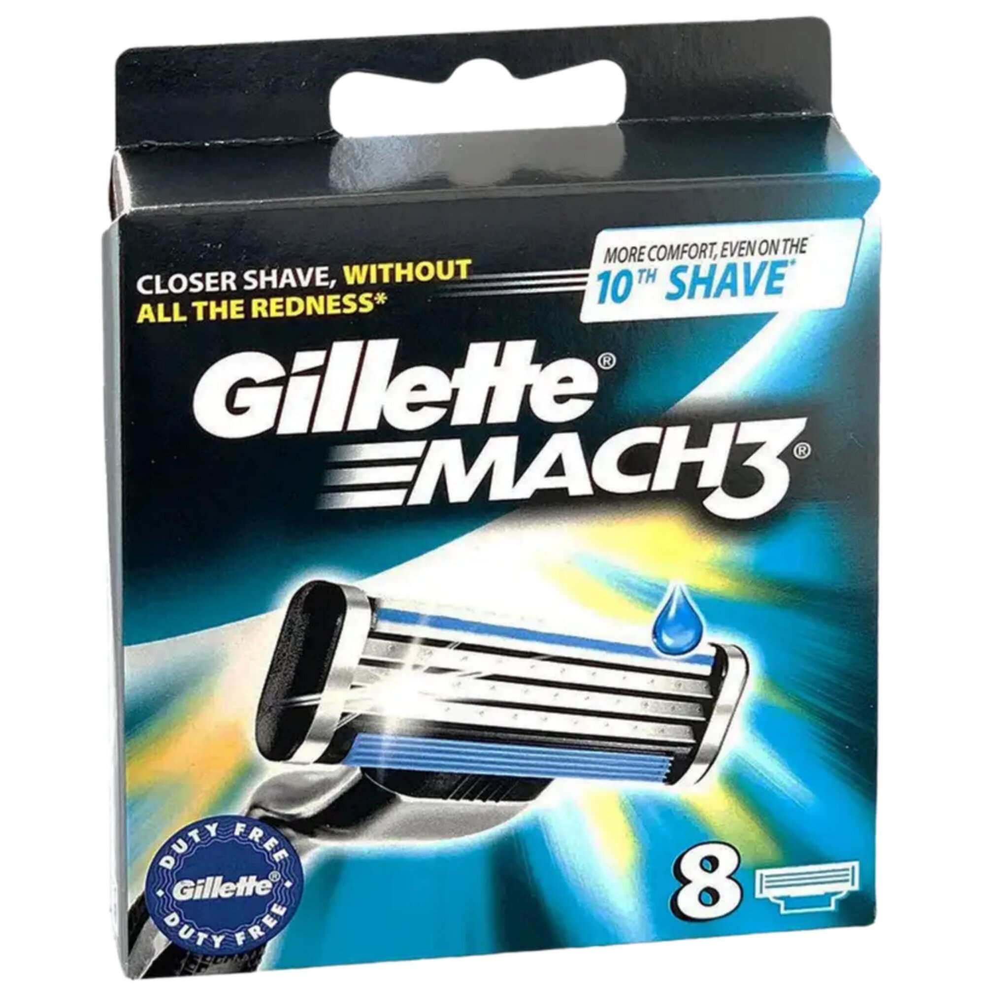 Сменные кассеты Gillette Mach3 8шт