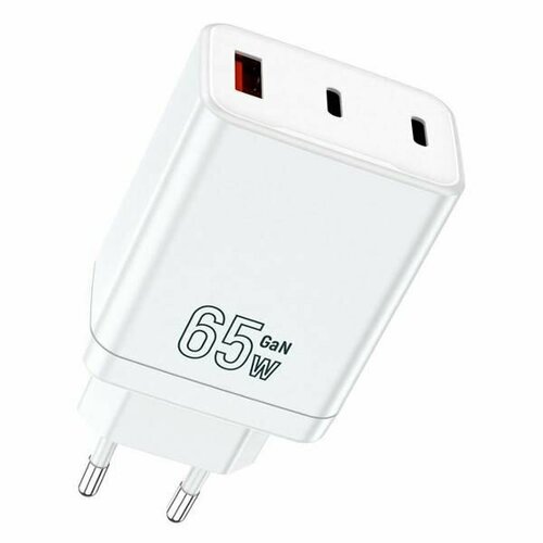 Сетевое зарядное устройство TFN PD 65W White б/кабеля (TFN-WCRPD33) сетевое зарядное устройство tfn nano typec pd 30w б кабеля white tfn wcrpd20