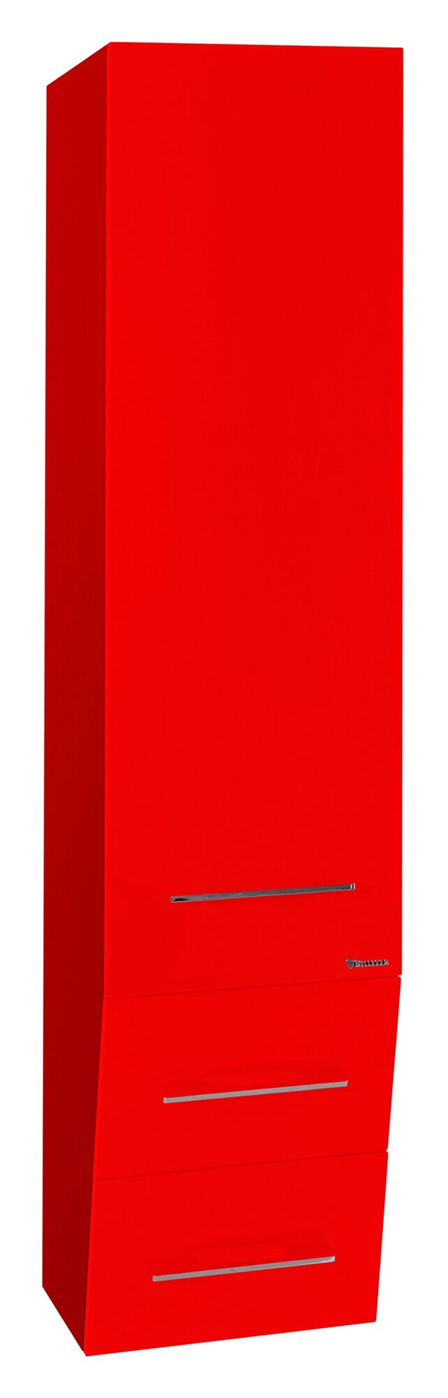 фото Шкаф пенал Bellezza Берта 40 подвесной Красный