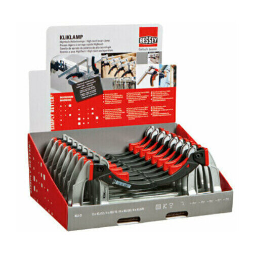 Bessey KLI-D - Clamp set