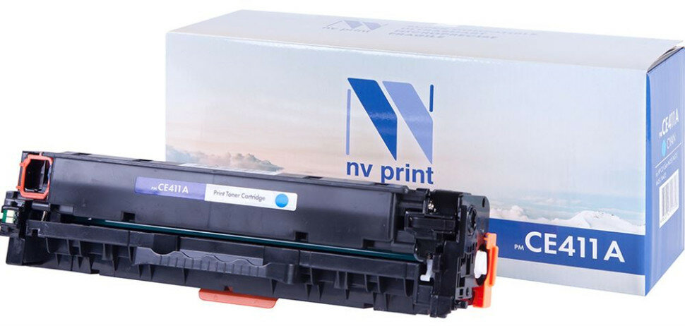 Картридж совместимый (NV PRINT NV-CE411AC)