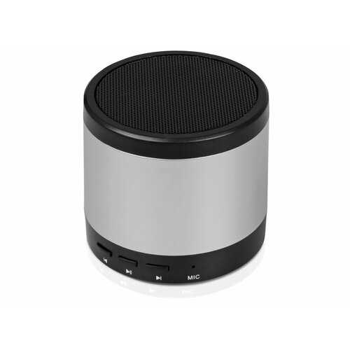 Колонка портативная Ring neon цвет серебристый белая подсветка Музыка в режиме нон стоп 114900₽