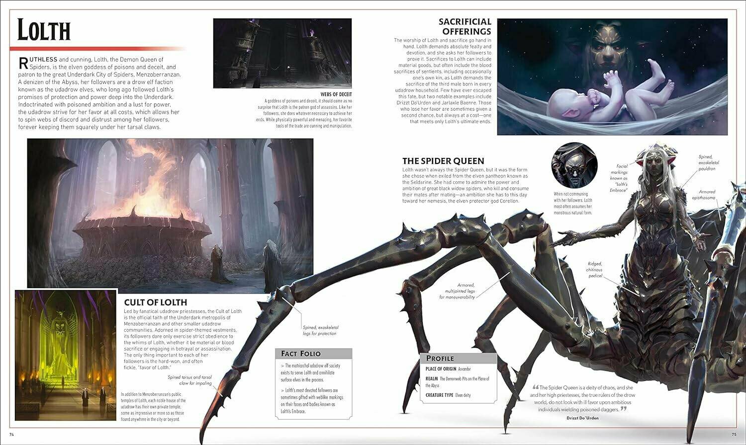 Dungeons & Dragons The Legend of Drizzt Visual Dictionary - фото №6