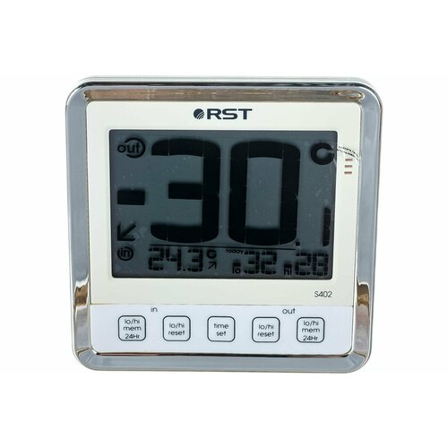 RST RST Цифровой термометр с большим дисплеем дом-улица RST02402 324100₽
