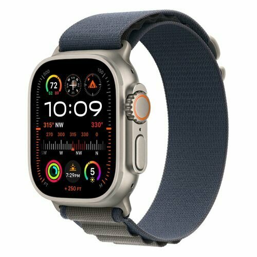 Смарт-часы Apple Watch Ultra 2 A2986 49мм титан синий mrek3lwa 11665200₽