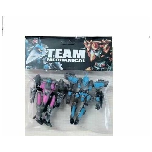 RS Робот Team mechanical, warrior, пластик, 18х17х4,5 см