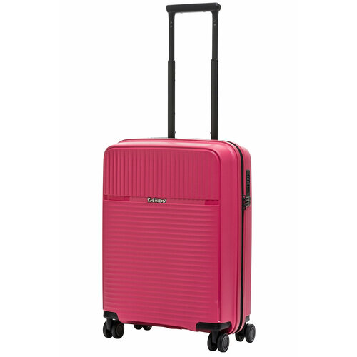 Чемодан Robinzon, 37 л, размер S, красный чемодан robinzon 34 л размер s фиолетовый
