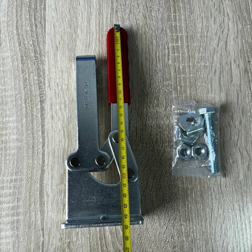 Зажим 30 см механический с горизонтальной ручкой CH-204-GBLH