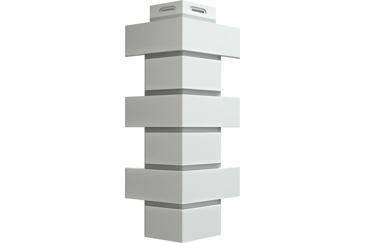 DOCKE FLEMISH Угол белый PFUL-1107 - угловой профиль для отделки и монтажа