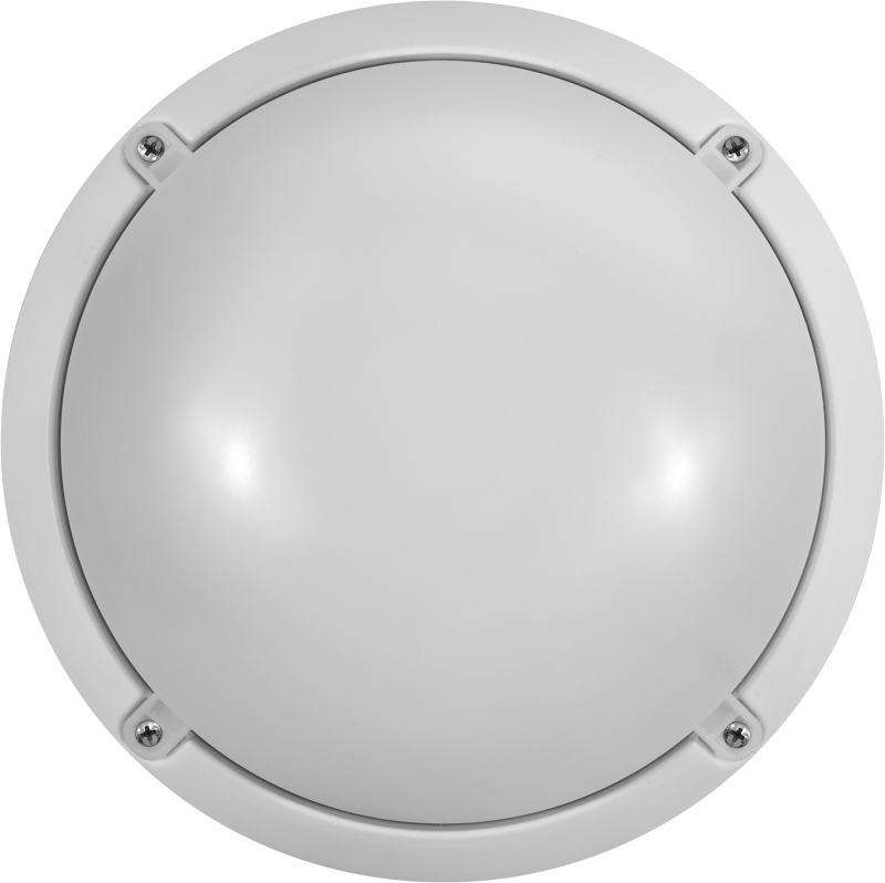 Онлайт 71686 Светильник светодиодный ЖКХ OBL-R1-12-4K-WH-IP65-LED - фото №1